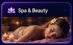 Spa & Beauty website example