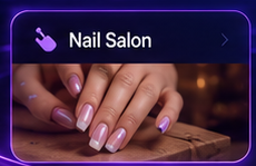 Nail Salon website example